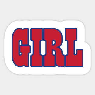 Buffalo GIRL!!! Sticker